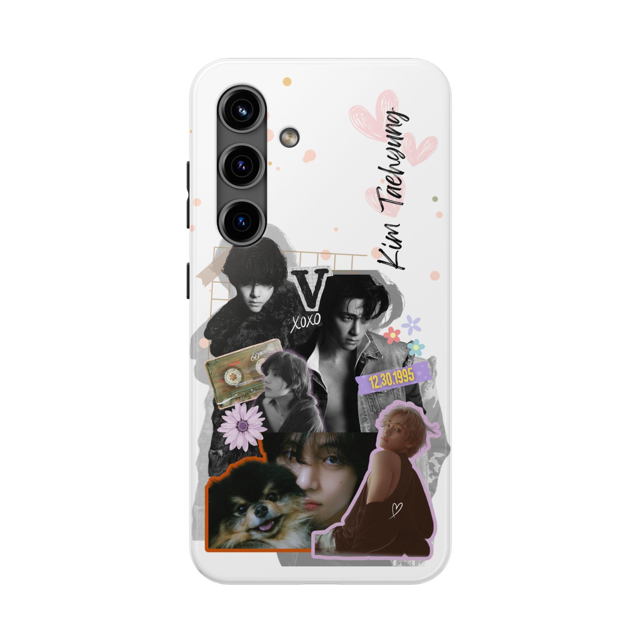 BTSのスマホケース V BTS V Kim Taehyung Phone Case: Kpop Army Merch - Etsy