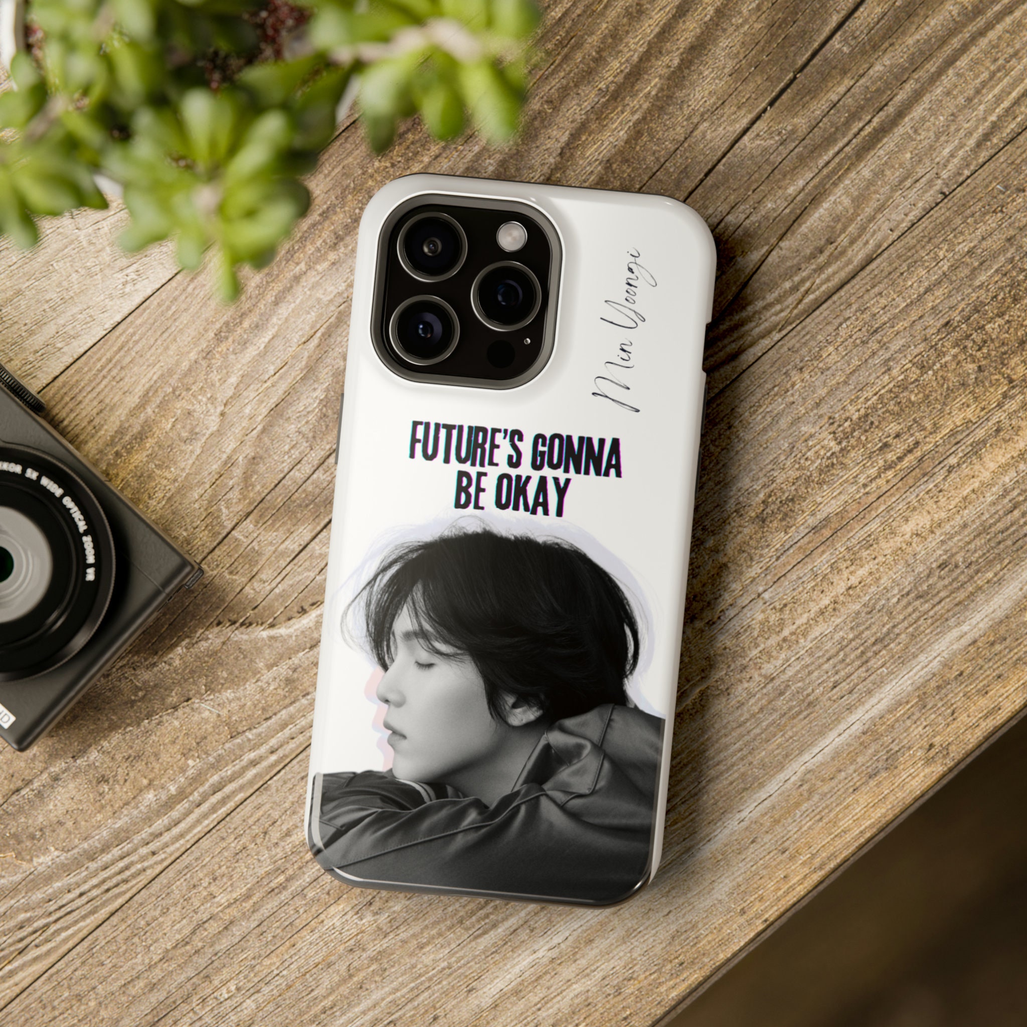 BTS Suga iPhone Case BTS Merch Gift for Army Kpop Merch Kpop