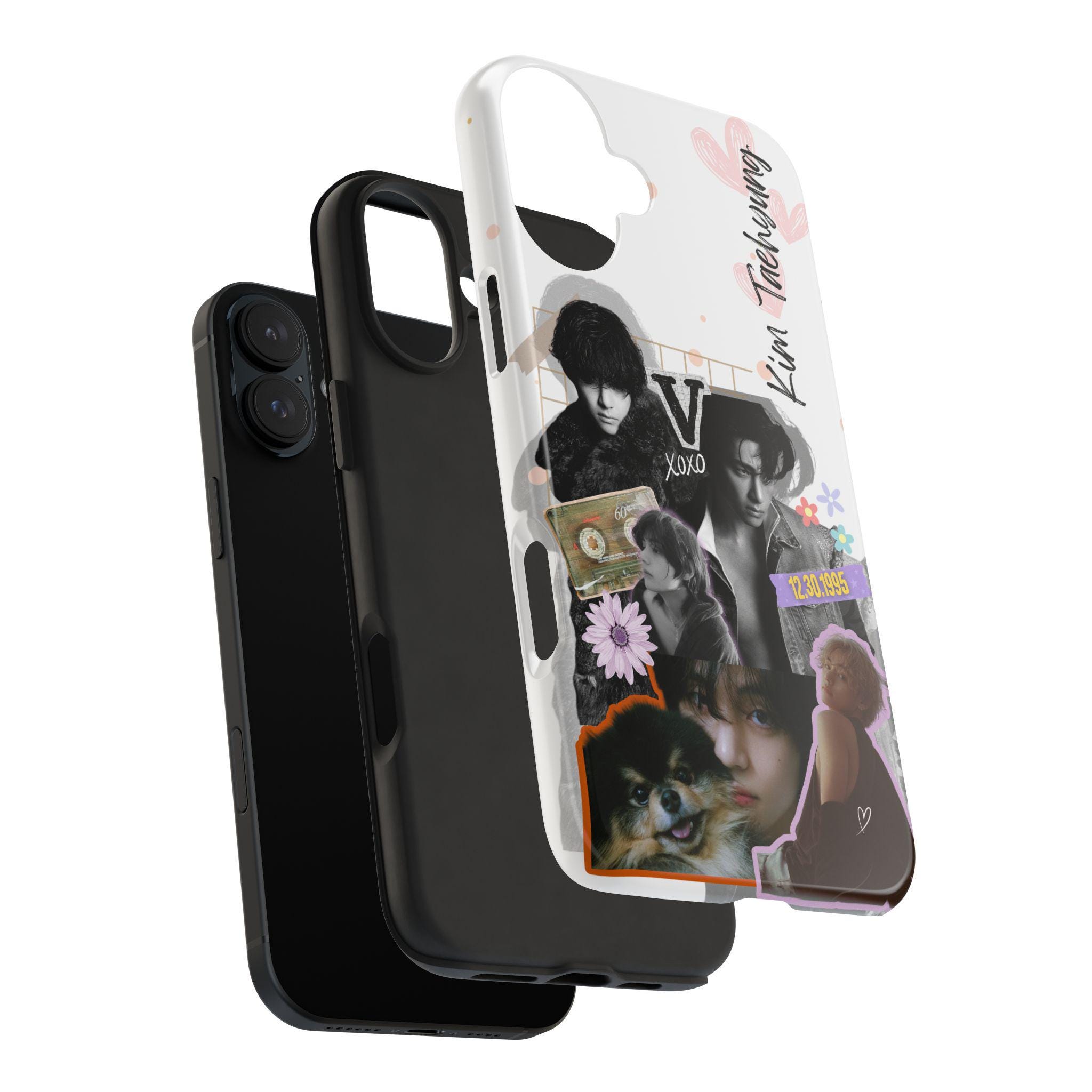 BTSのスマホケース V BTS V Kim Taehyung Phone Case: Kpop Army Merch - Etsy