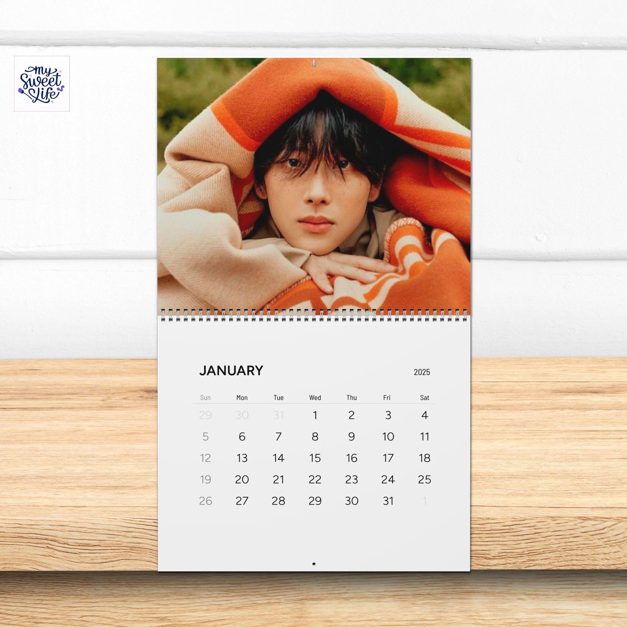 Im Siwan 2025 Wall Calendar, Siwan Inspired, Squidgames