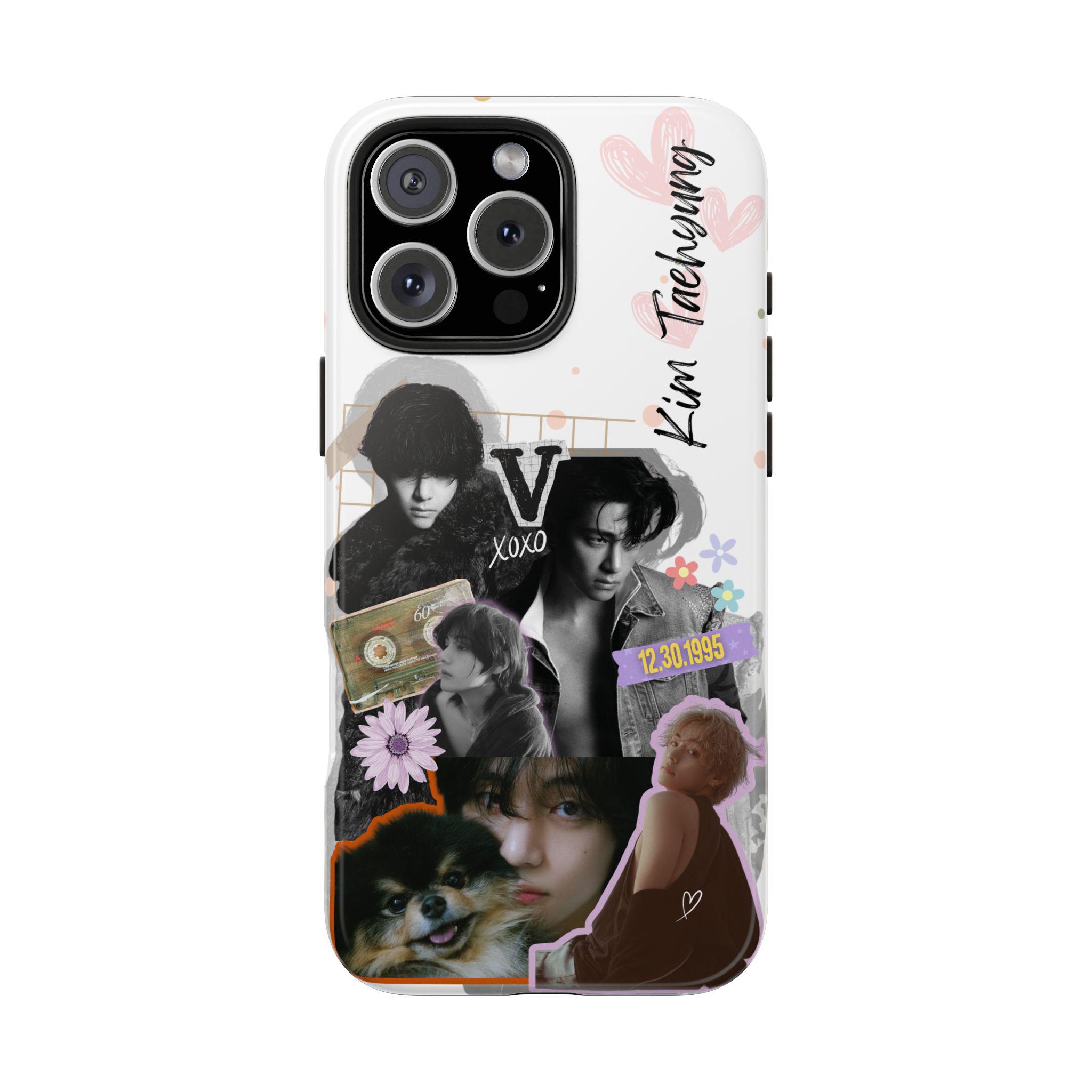 BTSのスマホケース V BTS V Kim Taehyung Phone Case: Kpop Army Merch - Etsy