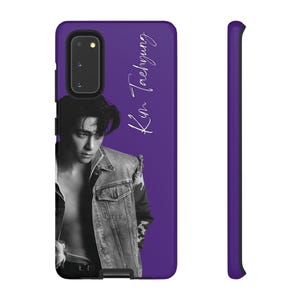 BTS V Samsung s20 case, bts merch, Kim Taehyung, V merch, BTS phone case, Kpop tough case