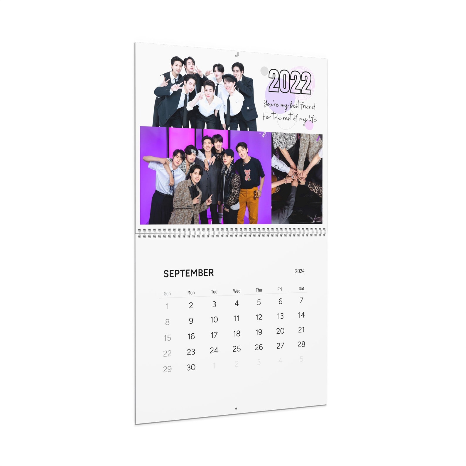 BTS Festa Calendar, Bts Calendar 2024, Bts Merch, Jungkook Merch, Kpop