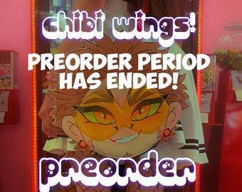 CLOSED-Chibi Wings Multi-Purpose Bag | PREORDER