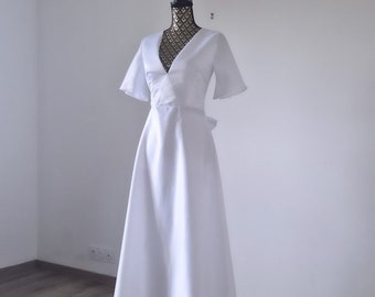 Robe en satin pour marriage, soirée, bal de promo ou demoiselle d'honneur