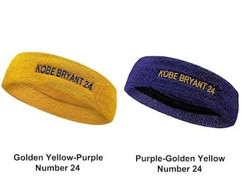 Basketball Star Headband Sweatband with Players Number/Name