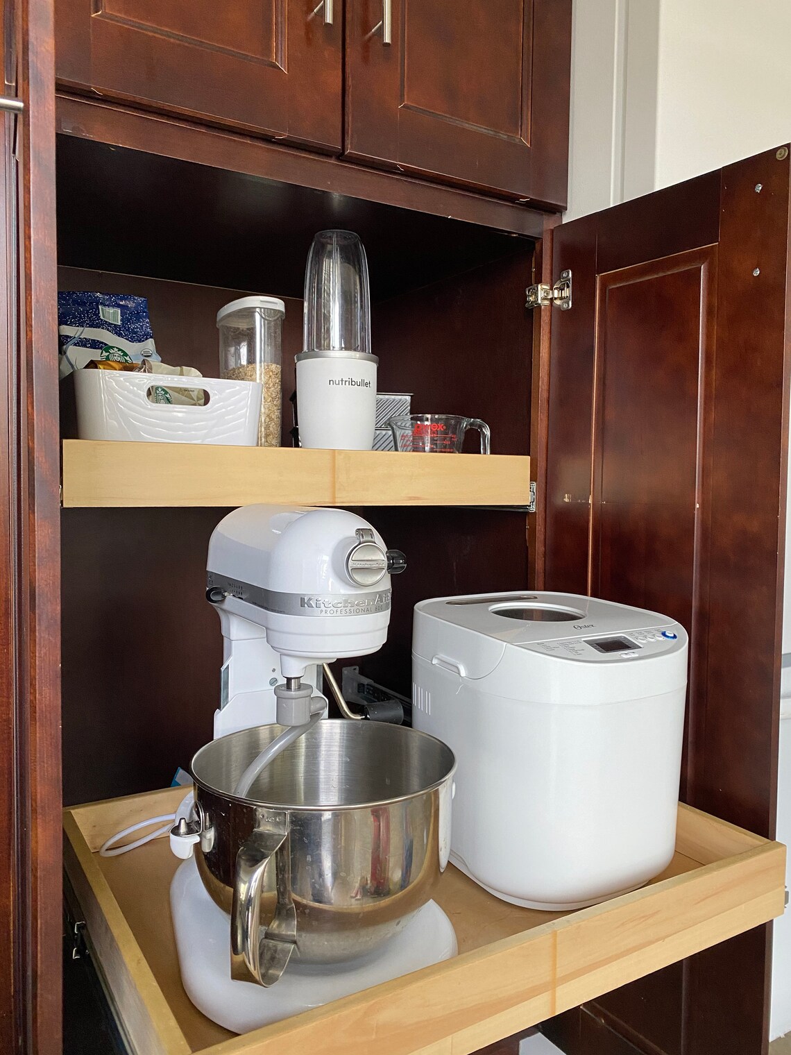 DIY Slide Out Shelf Pullout Wood Drawer Etsy