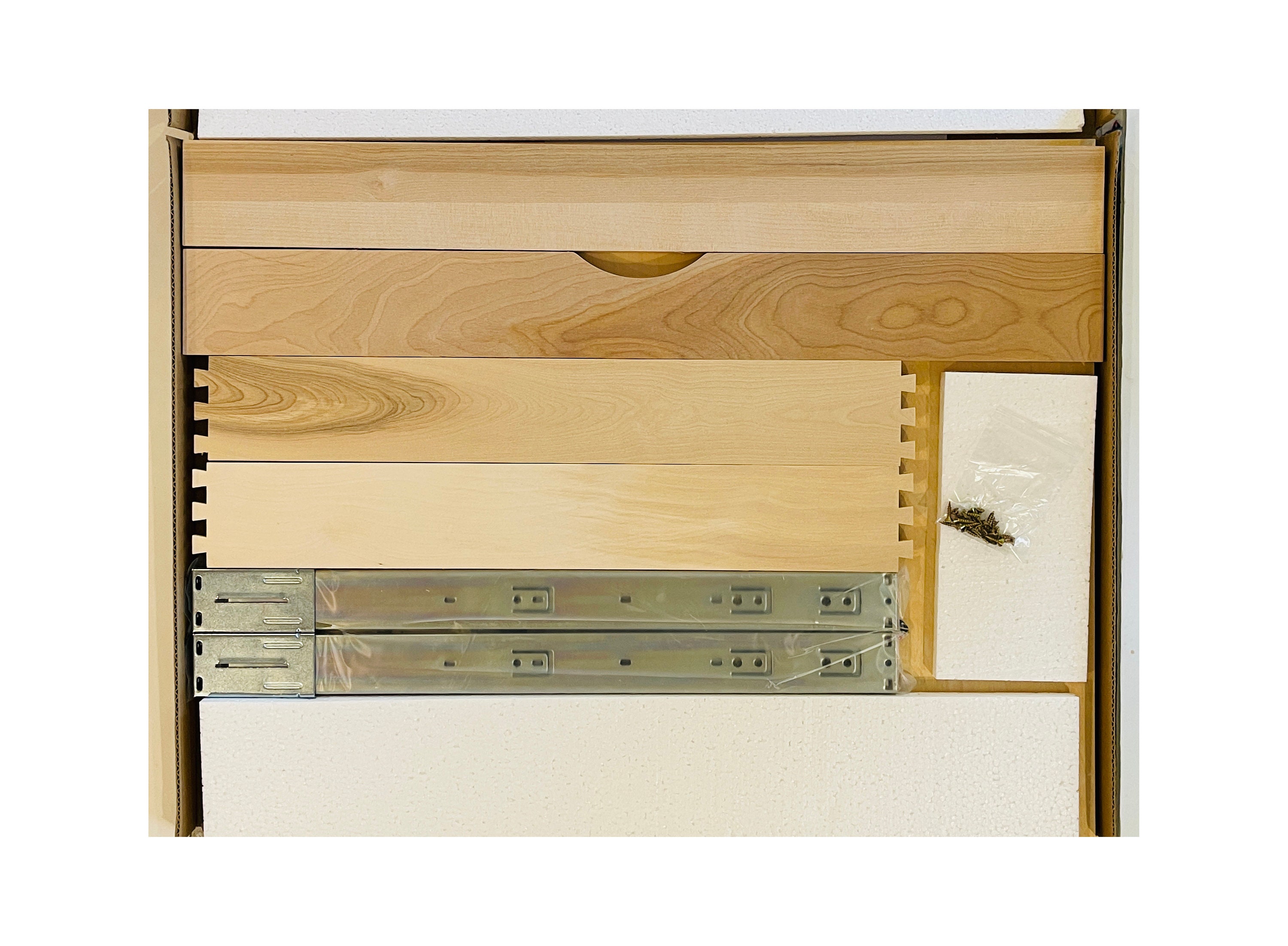 DIY Slide Out Shelf Pullout Wood Drawer Etsy