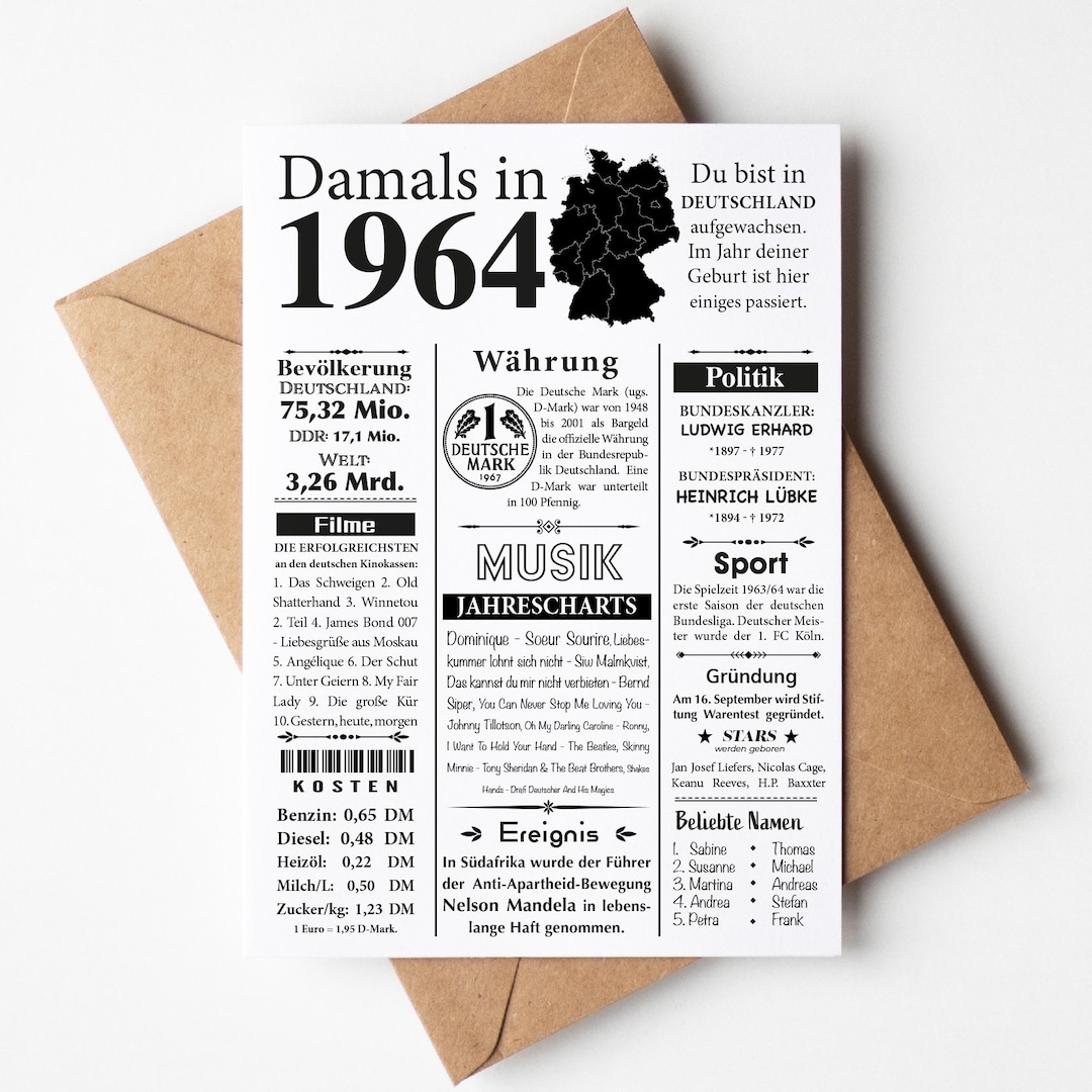 Verwunderlich 1964 Geboren Wie Alt Bild