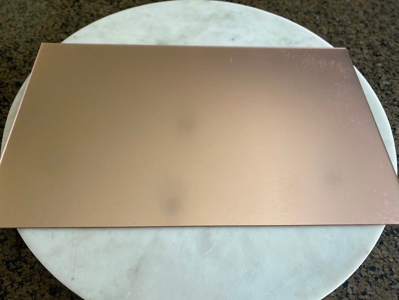 Mirrored Acrylic Sheets for Set of 3 Etsy