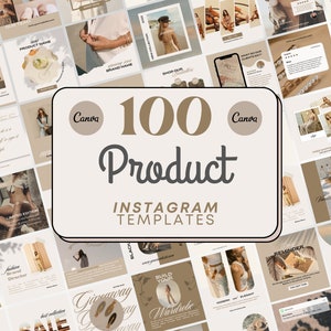 Product Social Media Template | Small Business Instagram Template | Ecommerce Instagram Template | Clothing Business Instagram Post | Canva