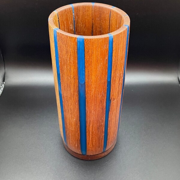Resin Wood Vase Etsy UK