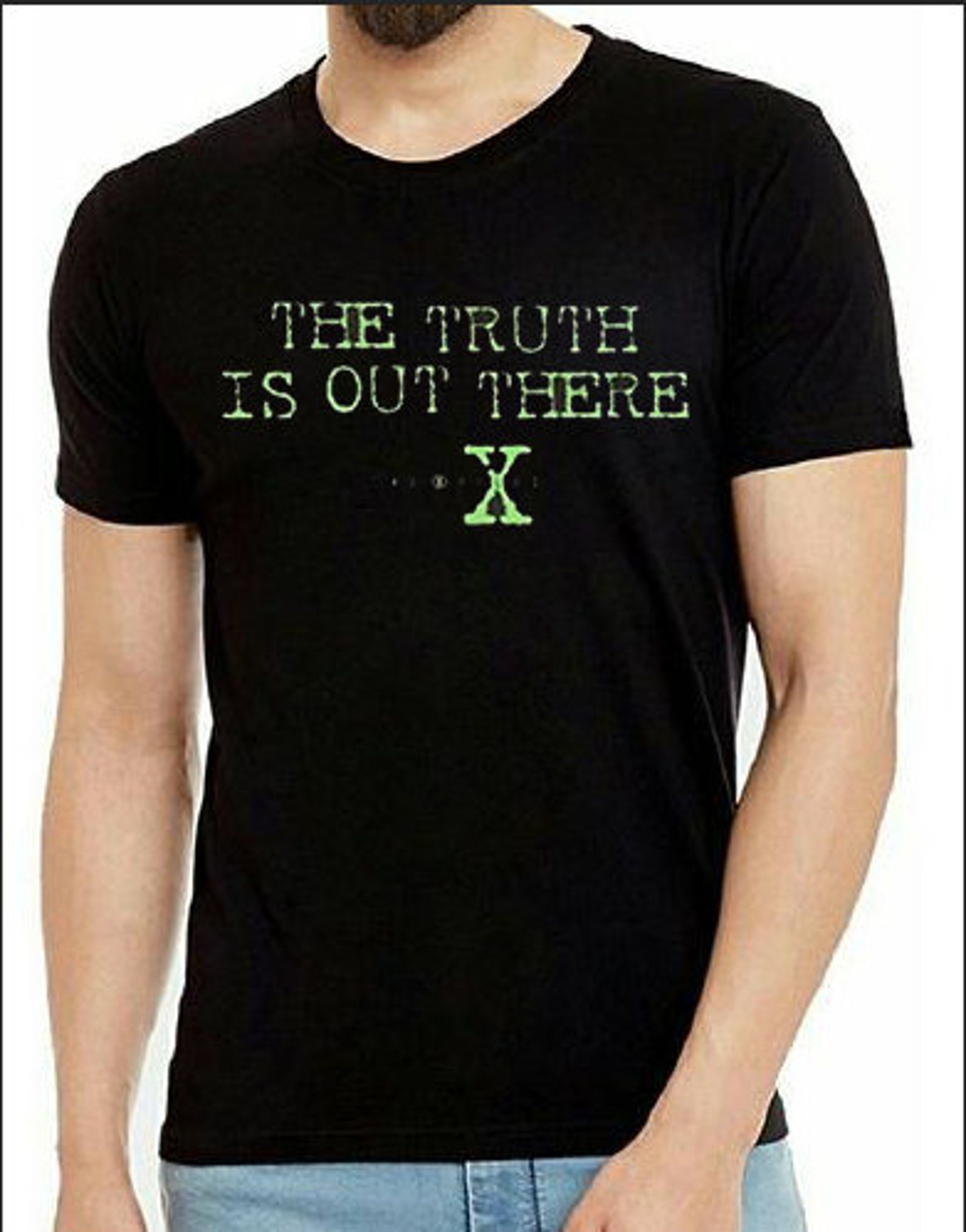 The X-Files The Truth Is Out There Custom Drawing T-Shirt The | Etsy