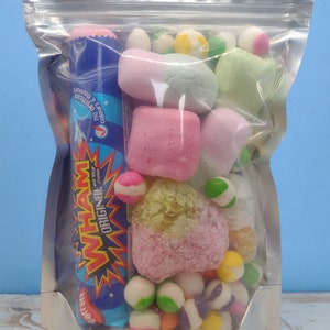 Mixed Assortment of Freeze-Dried Sweets UK. Big Bags 23X16X8CM. Multibuy Offer Available. Valentine's Gift. Birthday Present. zdjęcie 7