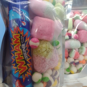 Mixed Assortment of Freeze-Dried Sweets UK. Big Bags 23X16X8CM. Multibuy Offer Available. Valentine's Gift. Birthday Present. zdjęcie 5