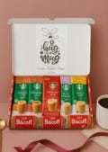Starbucks Coffee & Biscoff Treat Box, Letterbox Gift. Hug in a Mug. Christmas stocking Ideas.
