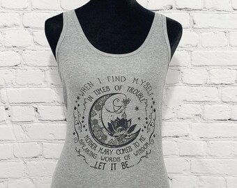 Beatles Tank With Photos Etsy