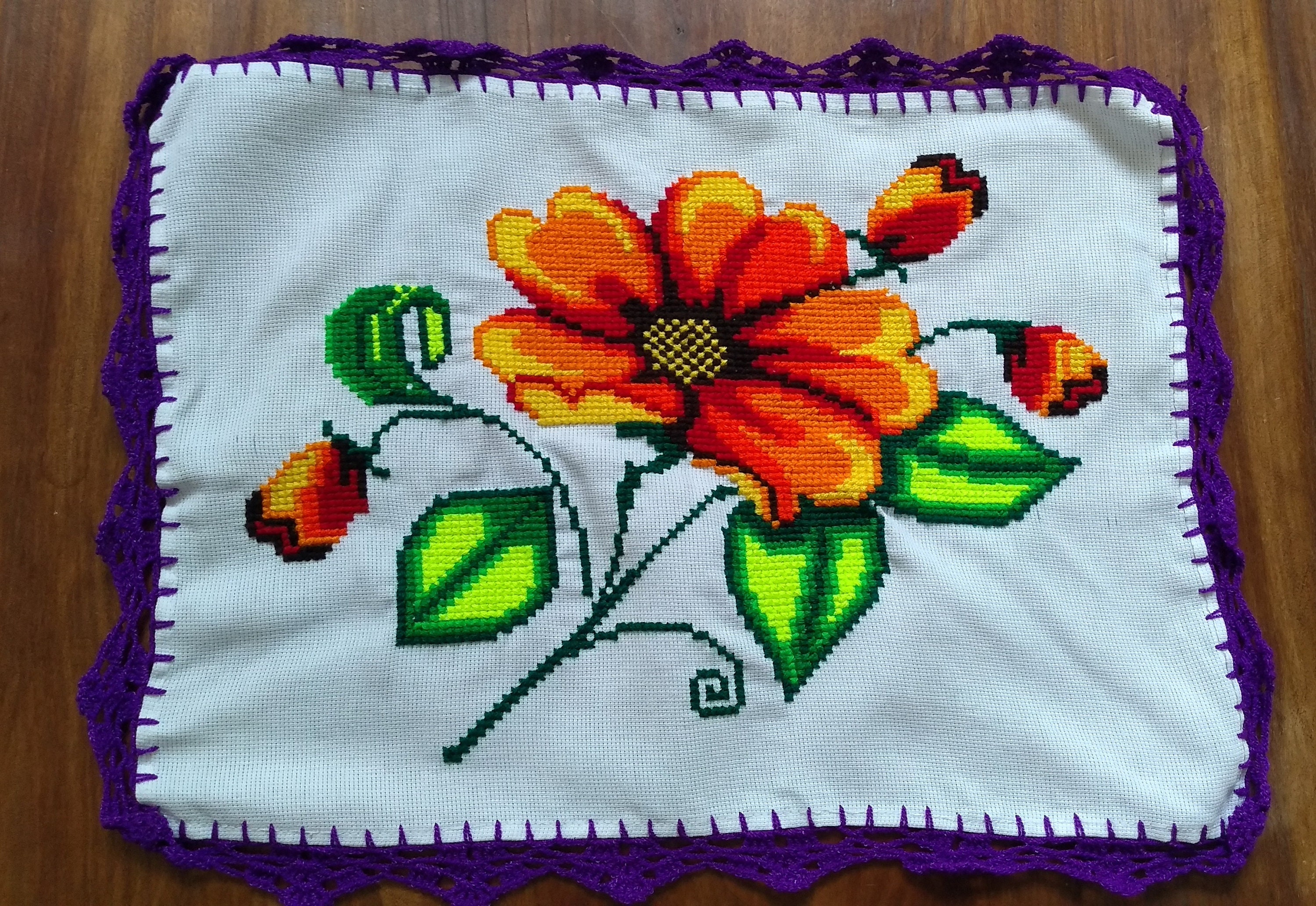 Servilletas Bordadas En Punto Cruz Etsy México Servilletas Bordadas En Punto Cruz Etsy México