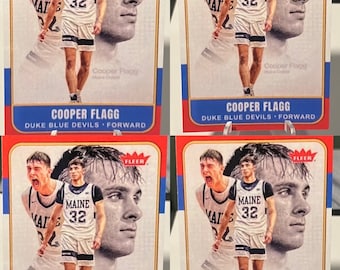4 Cooper Flaggen retro Rookie Karten! Sie erhalten 4 Karten!