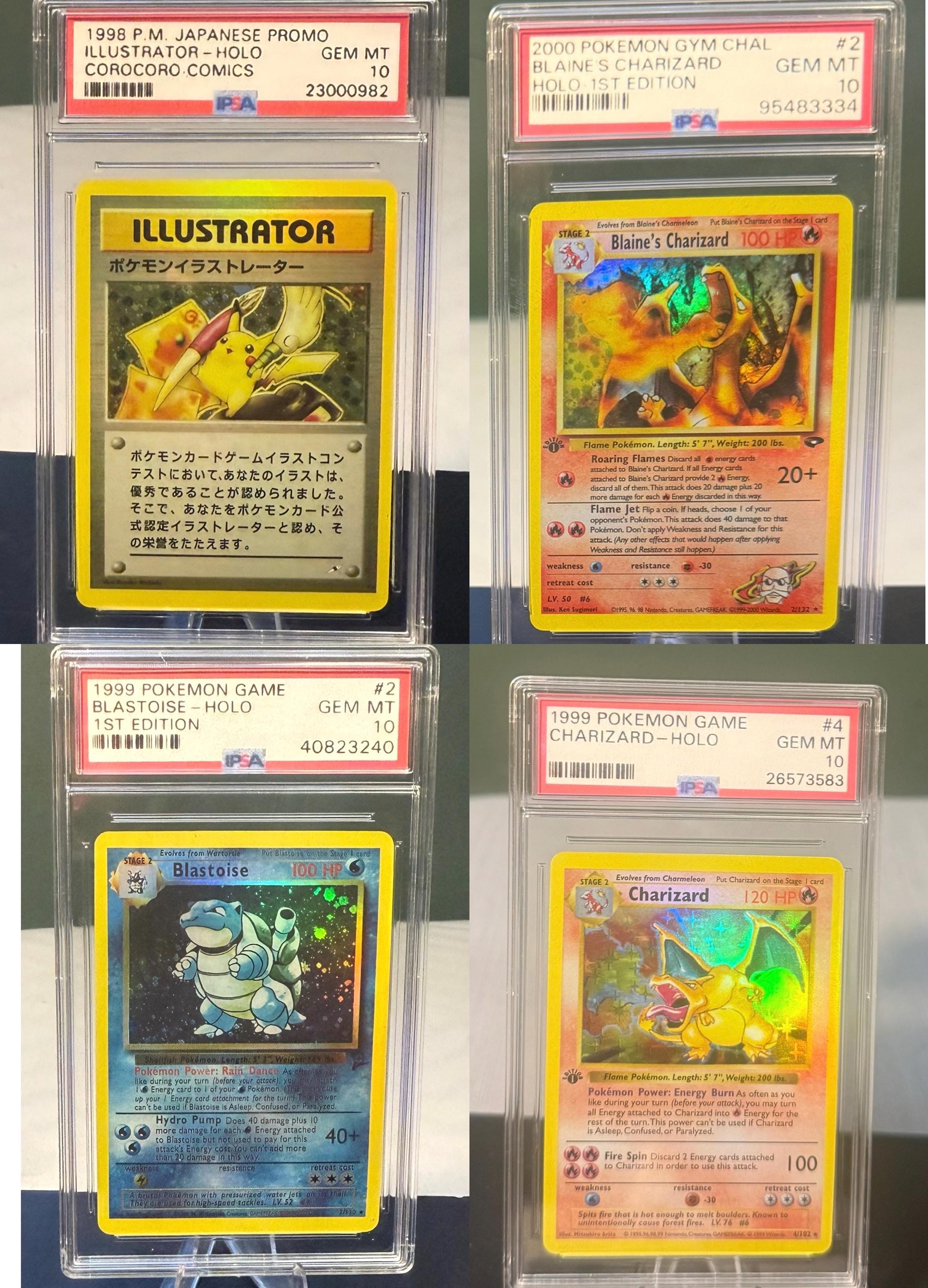 can psa graded cards be fake Amazon.com: TopDeck Mini Binder | Holds 200+ Cards | 4 Pocket Trading Cards  Album | Long Term Storage Binder | Side Load Sleeves | Pokemon/MTG/Yugioh/ TCG Folder main image 1