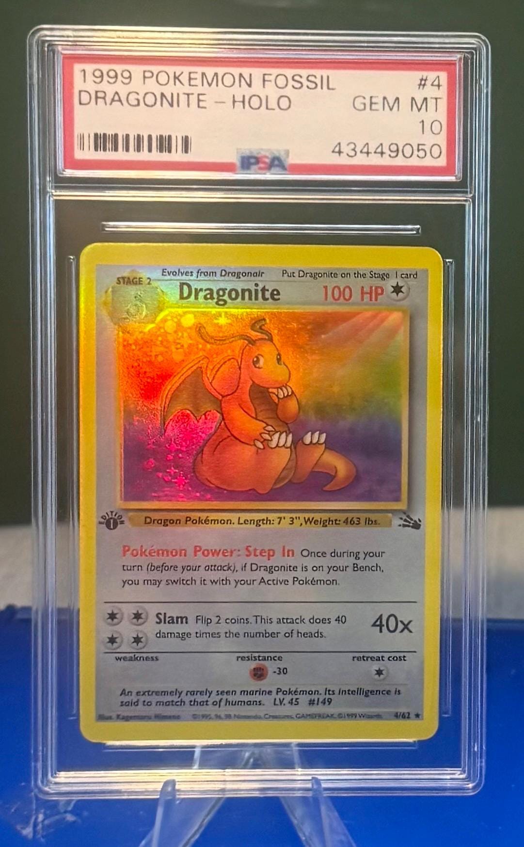 Psa 10 Dragonite - Etsy