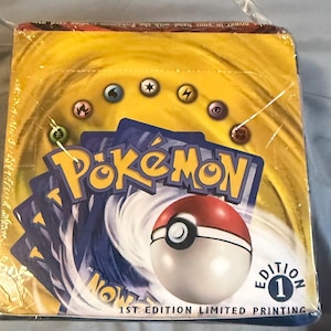 Proxy! Sealed! PTCG 1st Edition Booster 36Pack/Box Brand New Sealed  Base Set Whole Set Charizard Blastoise Venusaur.proxy box!