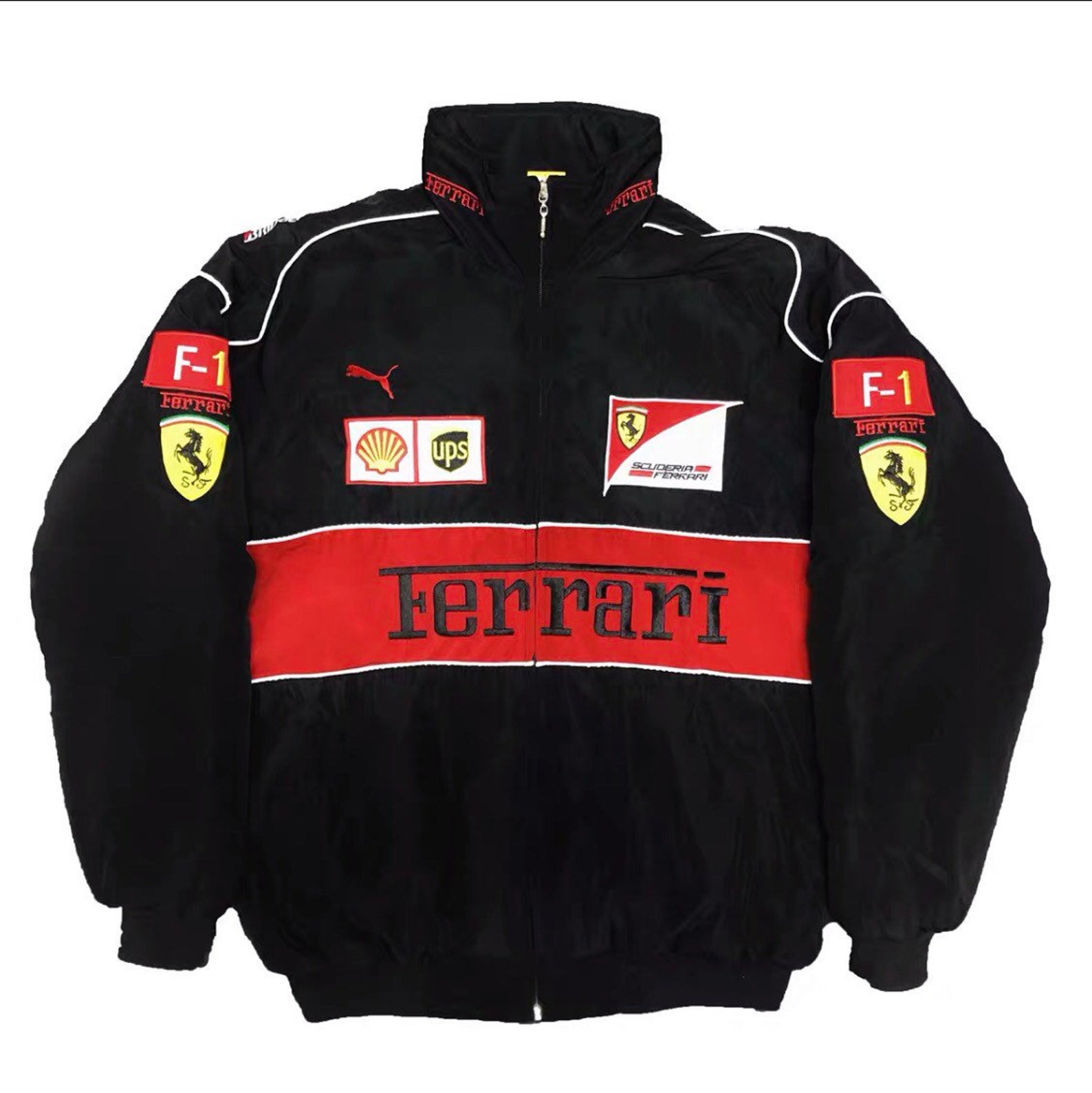 ferrari nascar jacket