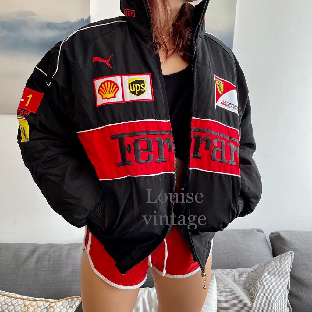 ferrari nascar jacket