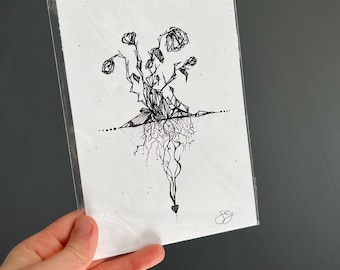 wilted- art print