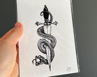 blade- art print