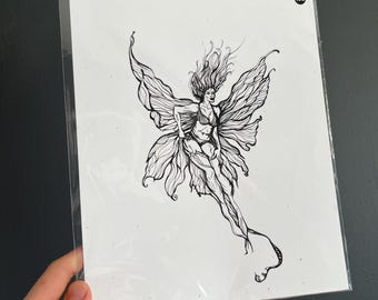 battle scars- art print