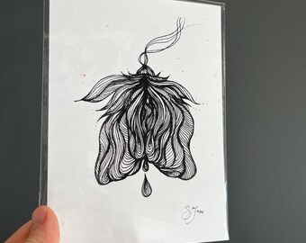 drip- art print