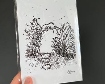 forest- art print