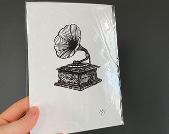 music- art print