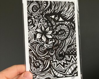 swirlz- art print