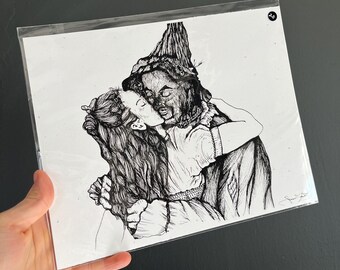 love you more- art print