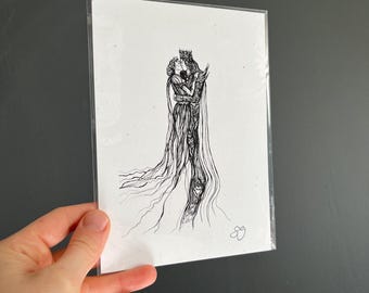 happily ever after- art print