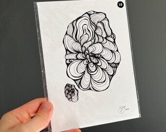 blob- art print