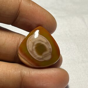 Jaspe imperial Cabujón piedra suelta Forma de pera semipreciosa para la fabricación de joyas (22X22X4 mm 15.80 CTS código SC-901