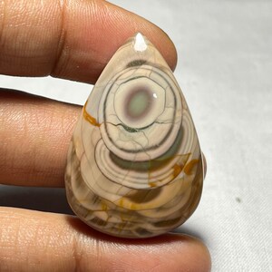 100% Natural Jaspe Imperial Cabujón piedra suelta Forma de pera semipreciosa para la fabricación de joyas (38X26X5 mm 45 CTS código SC-343