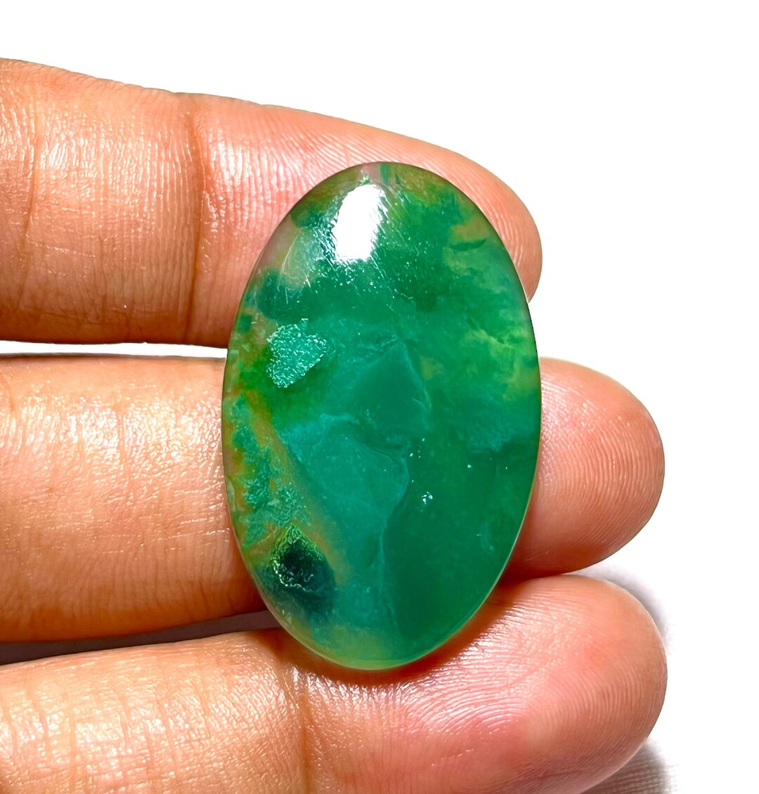 Lot De Cabochons Ovales En Cornaline Naturelle 9x7mm - Non Traités, Qualité Inde