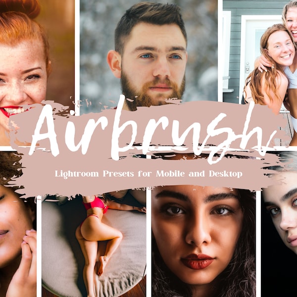 10 AIRBRUSH Flawless Skin Presets *Professional Lightroom presets for mobile and desktop* by YourPresetPerfection