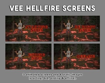 Pantallas del vestíbulo de Vee Boonyasak / Escenas de Twitch de DBD / Transmisión en YouTube y Twitch