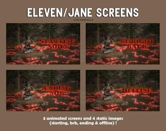 Eleven/Jane ST Siebdruck | DBD Twitch Szenen | Youtube & Twitch Livestream