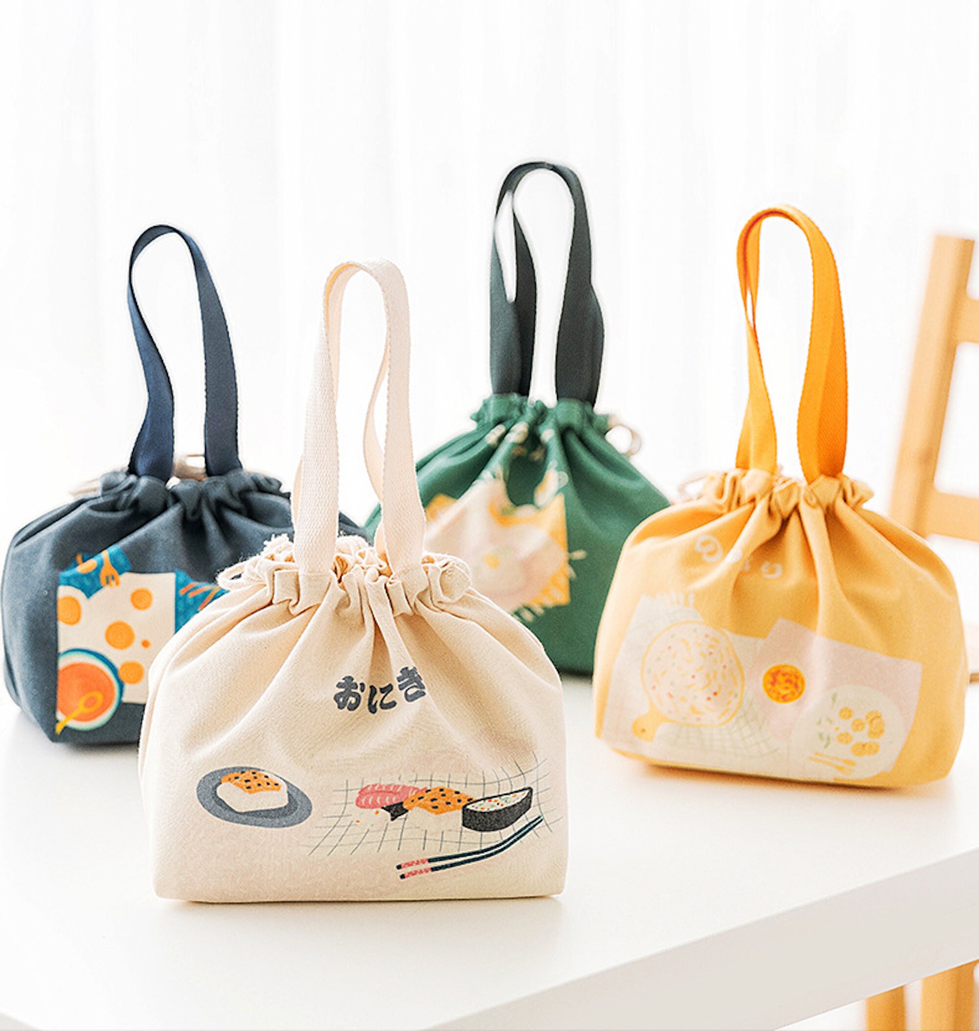 Canvas Lunch Bag Cotton Lunch Bag Ecofriendly Lunch Bag Etsy