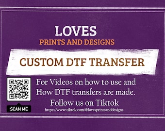 DTF Transfer | DTF Transfers | Custom DTF Transfers | Custom Transfers | Custom Full Color | Custom Heat Transfer | Dtf