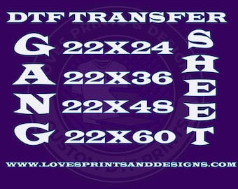 Custom DTF Transfer | Full Color Heat Transfer