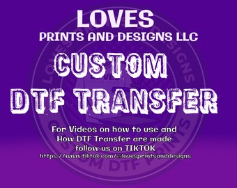 Custom DTF Transfer | Full Color Heat Transfer