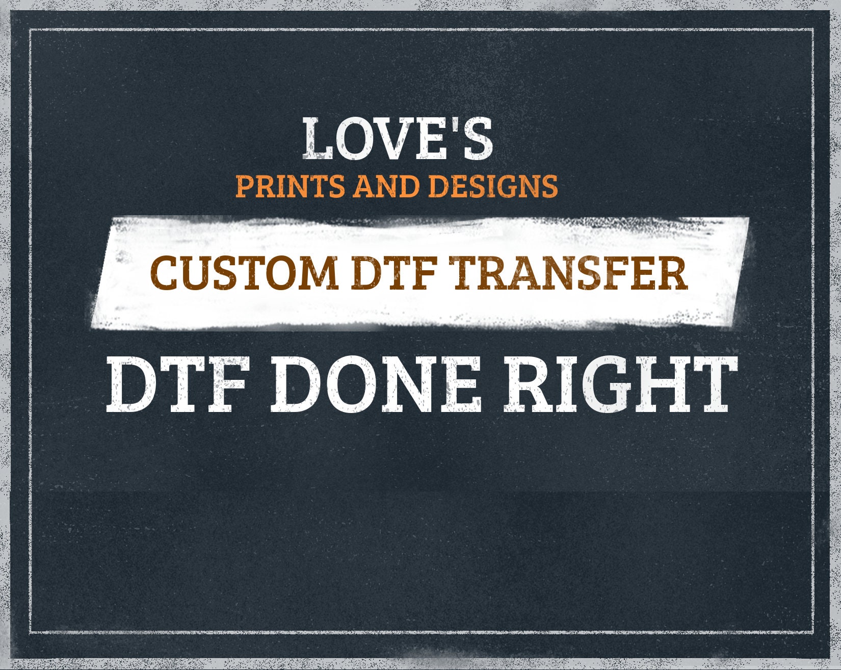 DTF Transfer | Custom DTF Transfer | Ready to Press | Full Color Heat…