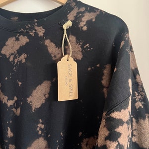 Bleach splatter sweatshirt hotsell